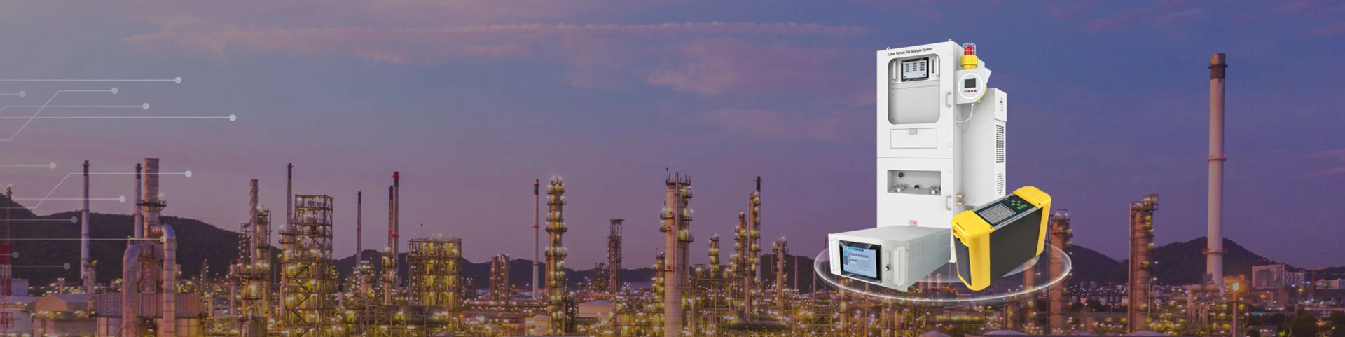 Industrieel gasanalysesysteem